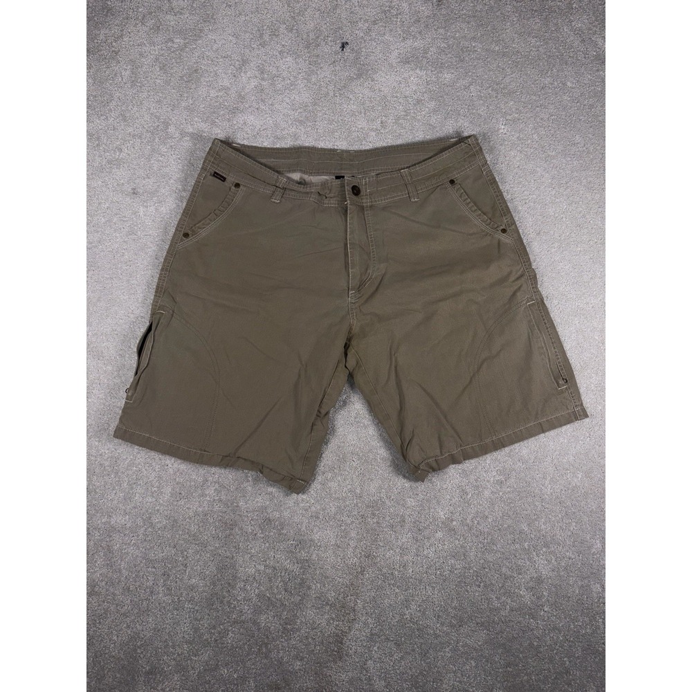 Kuhl Ramblr Shorts‎ Men 38 Vintage Patina Dye Performance Hiking Lightweight